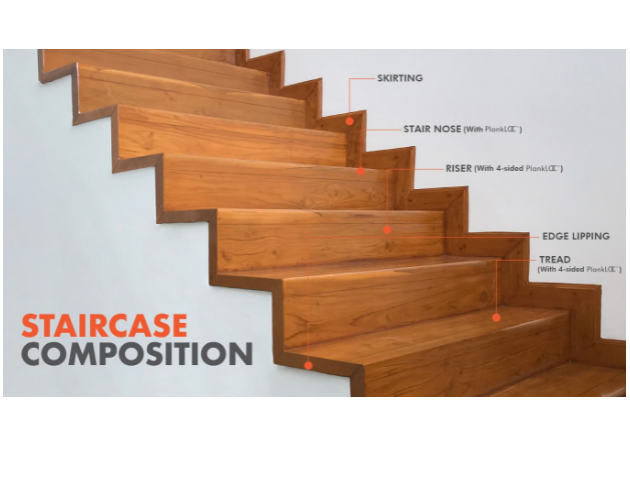 Engineered Wood Staircase Solution by Mikasa