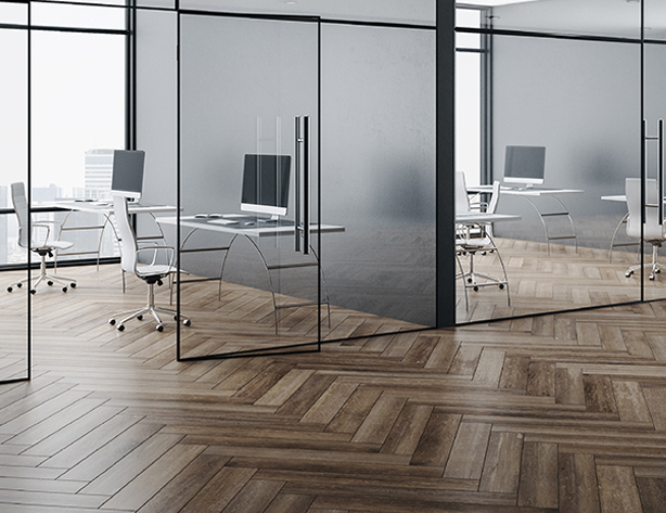 Herringbone Wooden Flooring