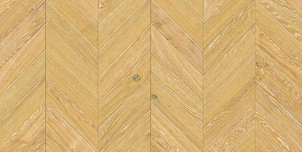 Mikasa Oak Moonlight Engineered Wooden flooring - Chevron collection